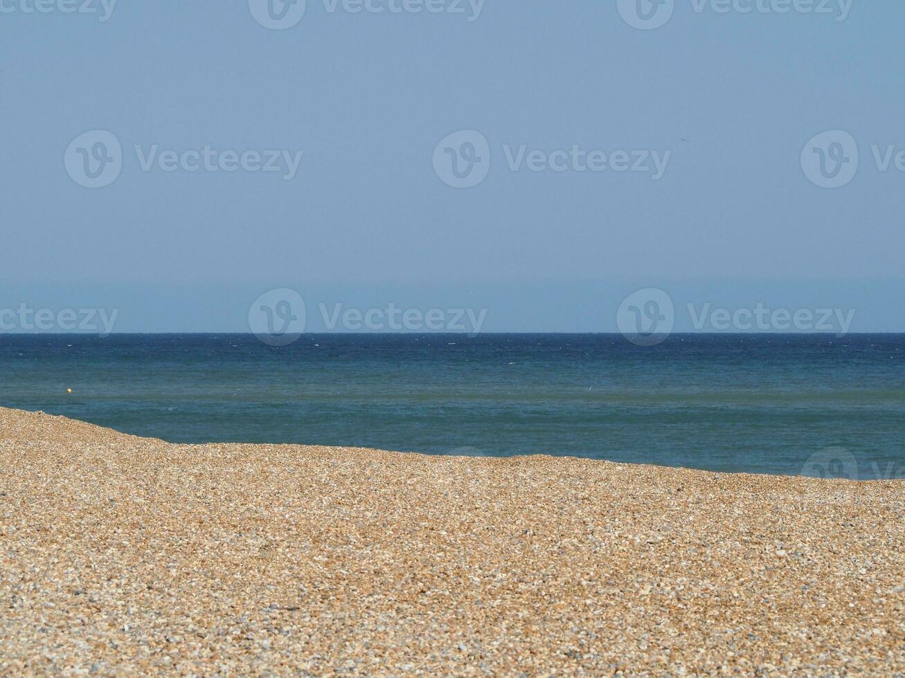 mar visto desde playa foto