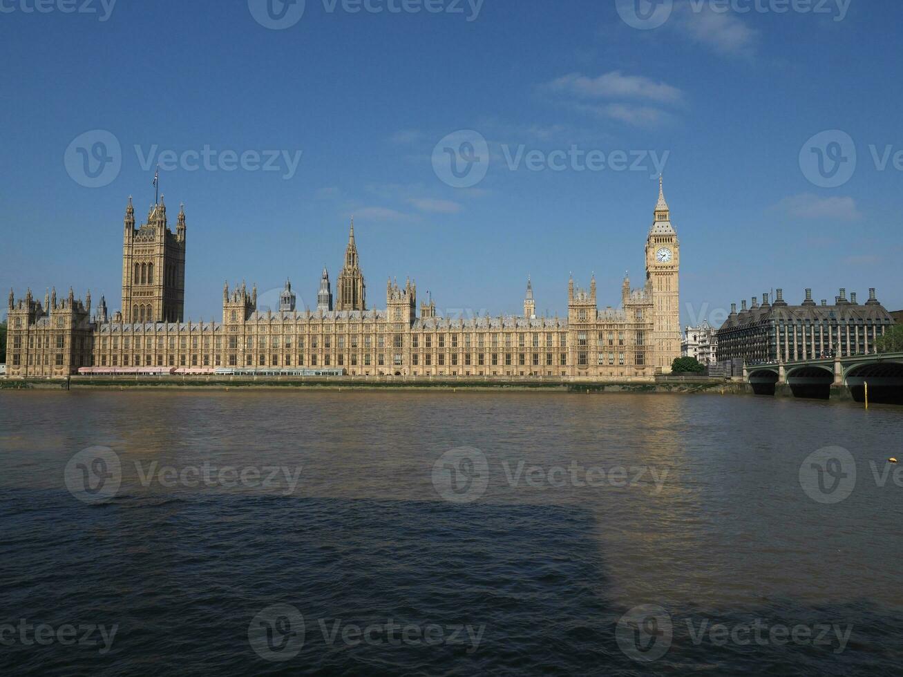 casas del parlamento en londres foto