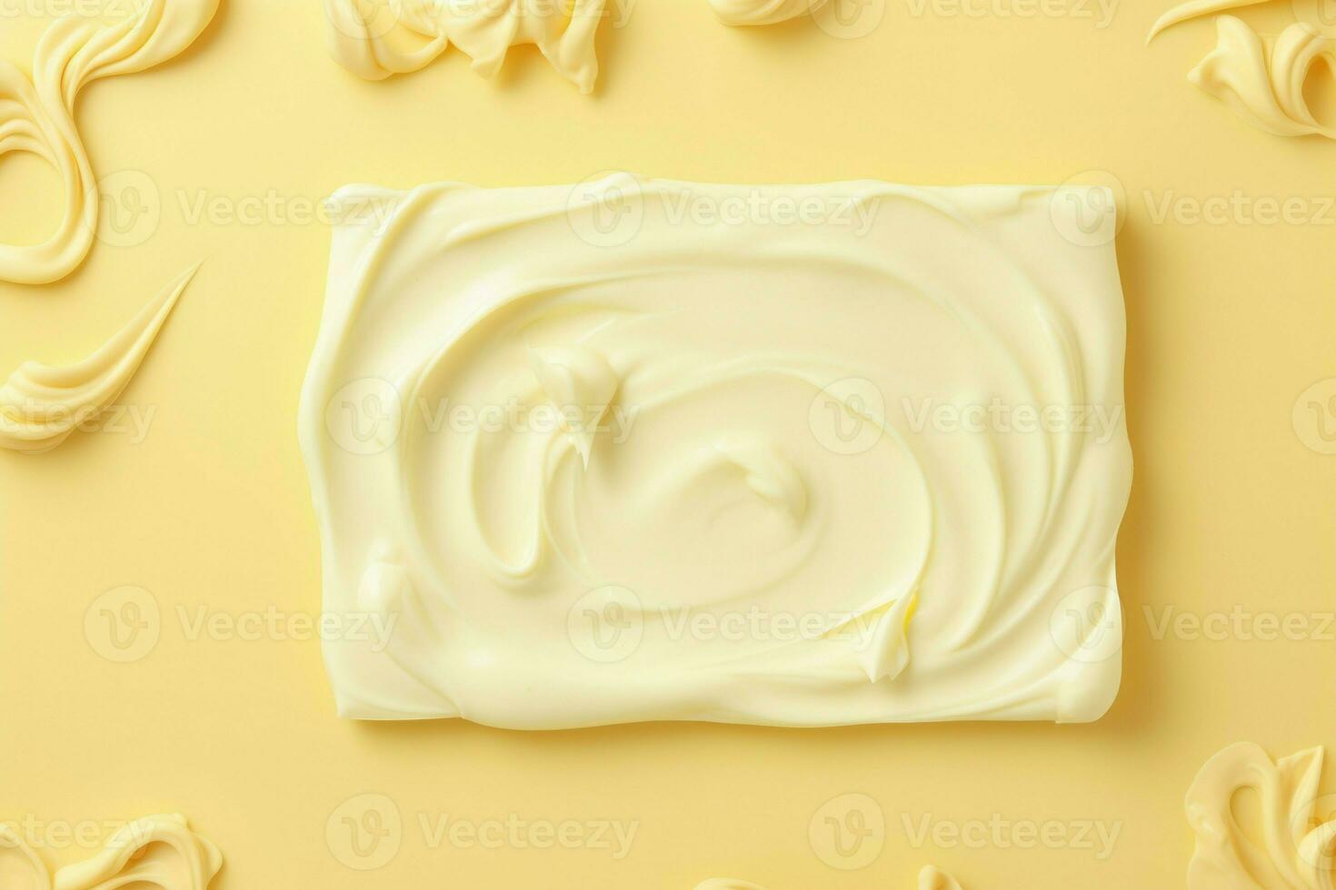 Soft Butter background. Generate Ai photo