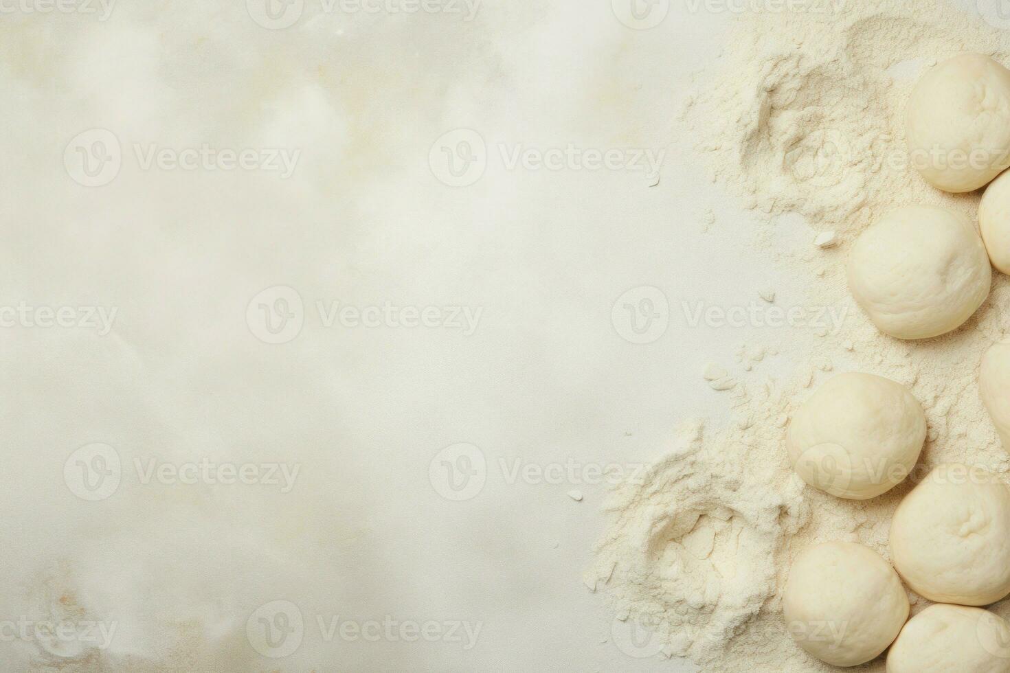 Creamy Dough background. Generate Ai photo