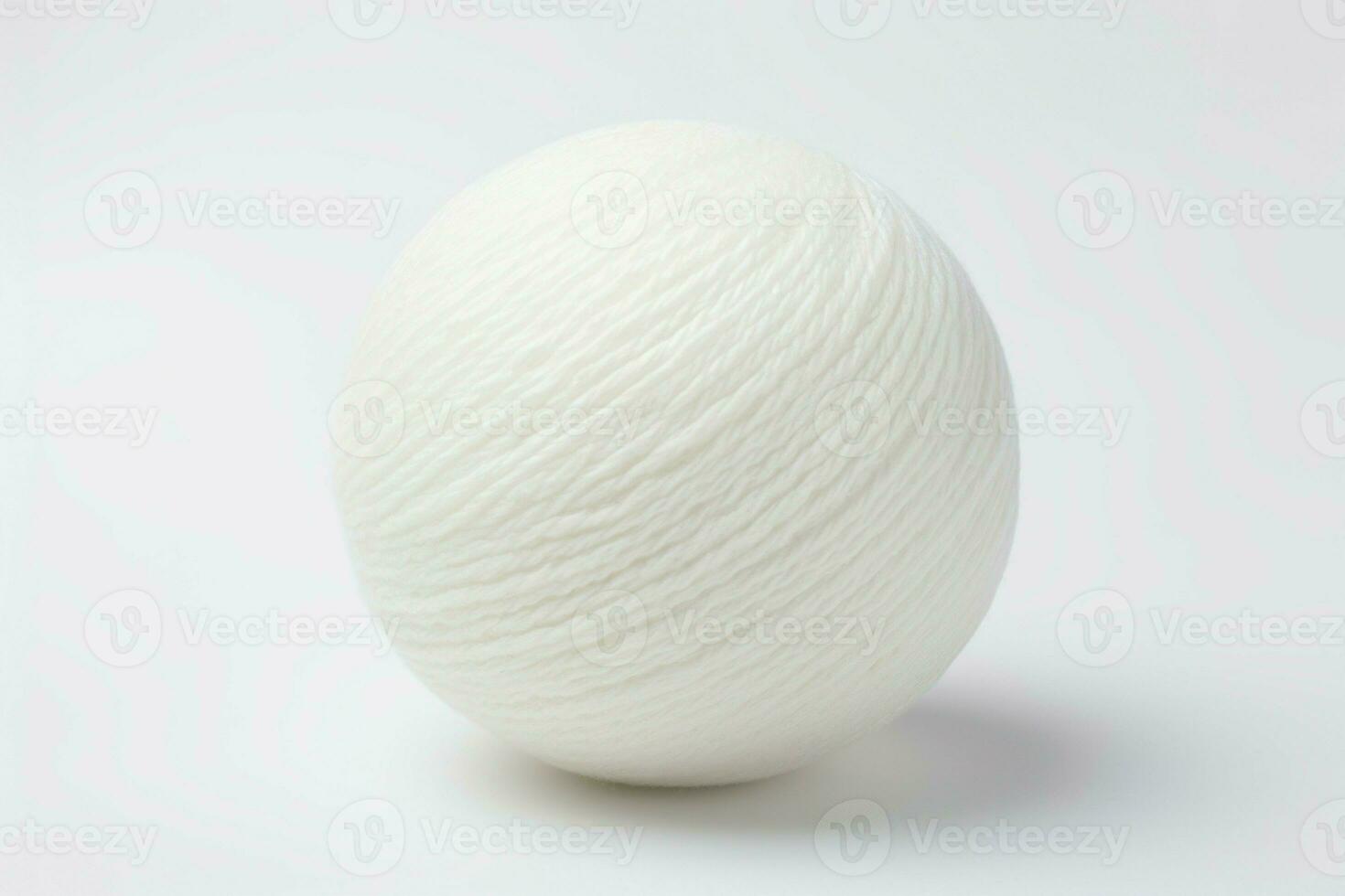 Fluffy spinning cotton. Generate Ai photo