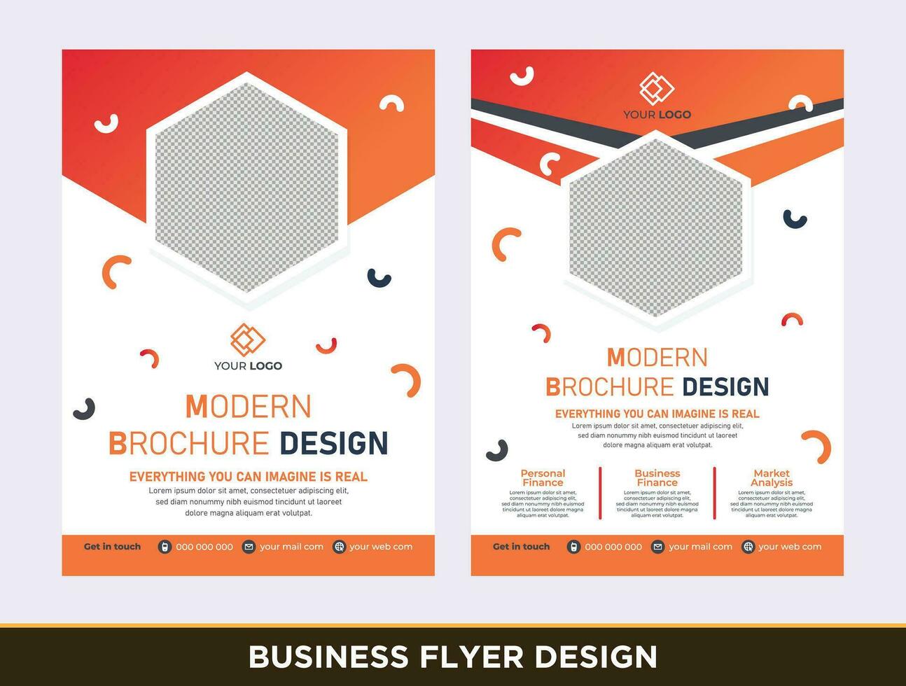 Corporate business flyer template design. Template vector design for Brochure, Annual Report, Magazine, Poster, Corporate Presentation, Portfolio, Flyer, cover modern layout in A4