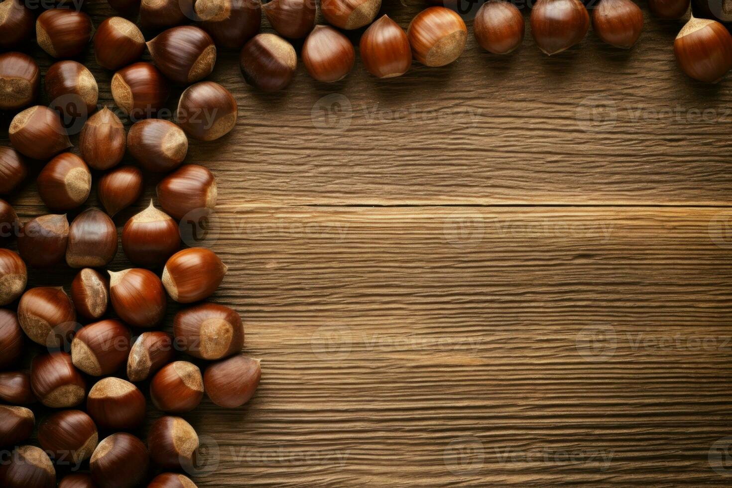 Textured Chestnut background. Generate Ai photo