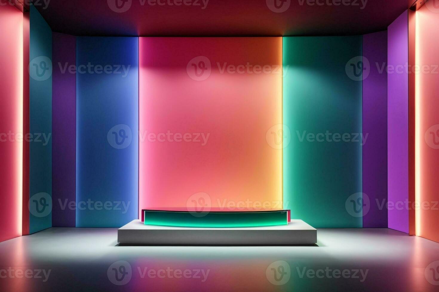 Product showcase,Luxury podium,Glowing luxury showcase,AI Generative photo