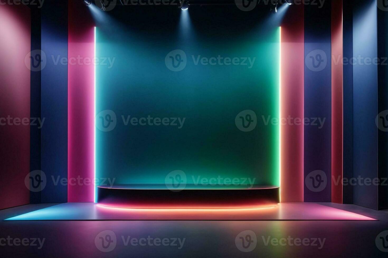 Product showcase,Luxury podium,Glowing luxury showcase,AI Generative photo