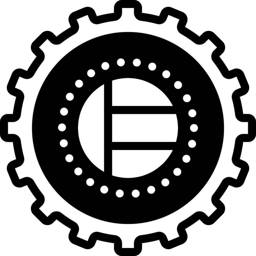 solid icon for gcc vector