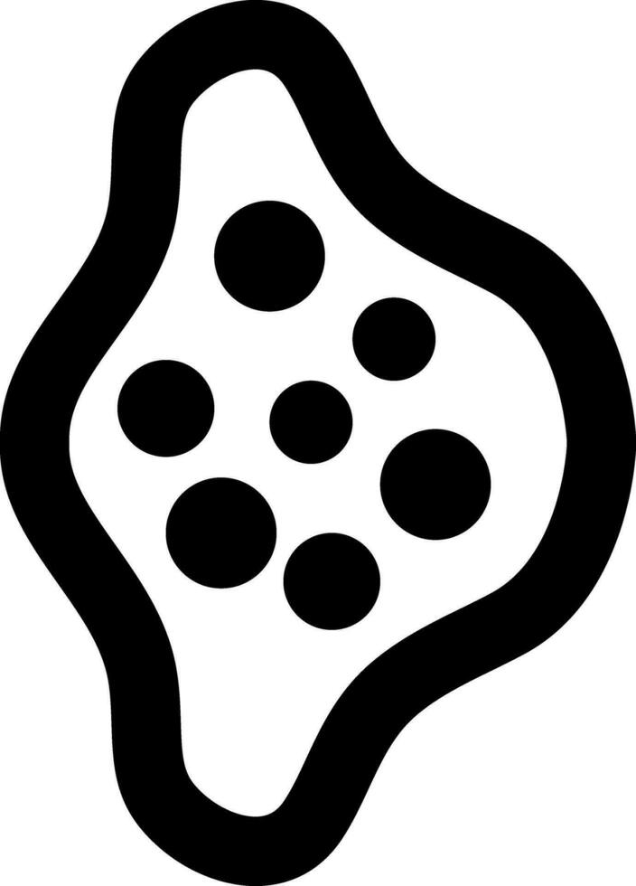 solid icon for mold vector