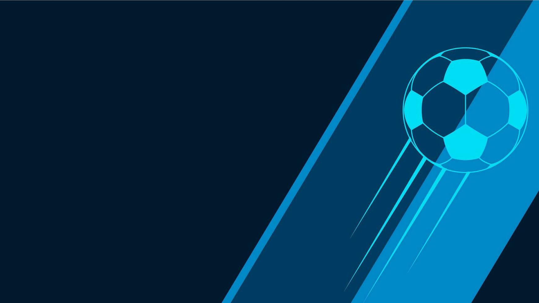 Soccer ball design illustration, soccer design template, soccer background vector