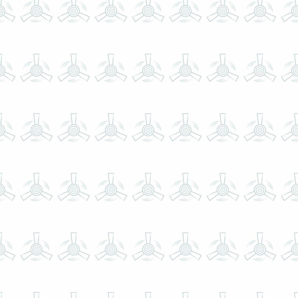 Seamless Texture Design Blue Fan Fins Print Pro Vector