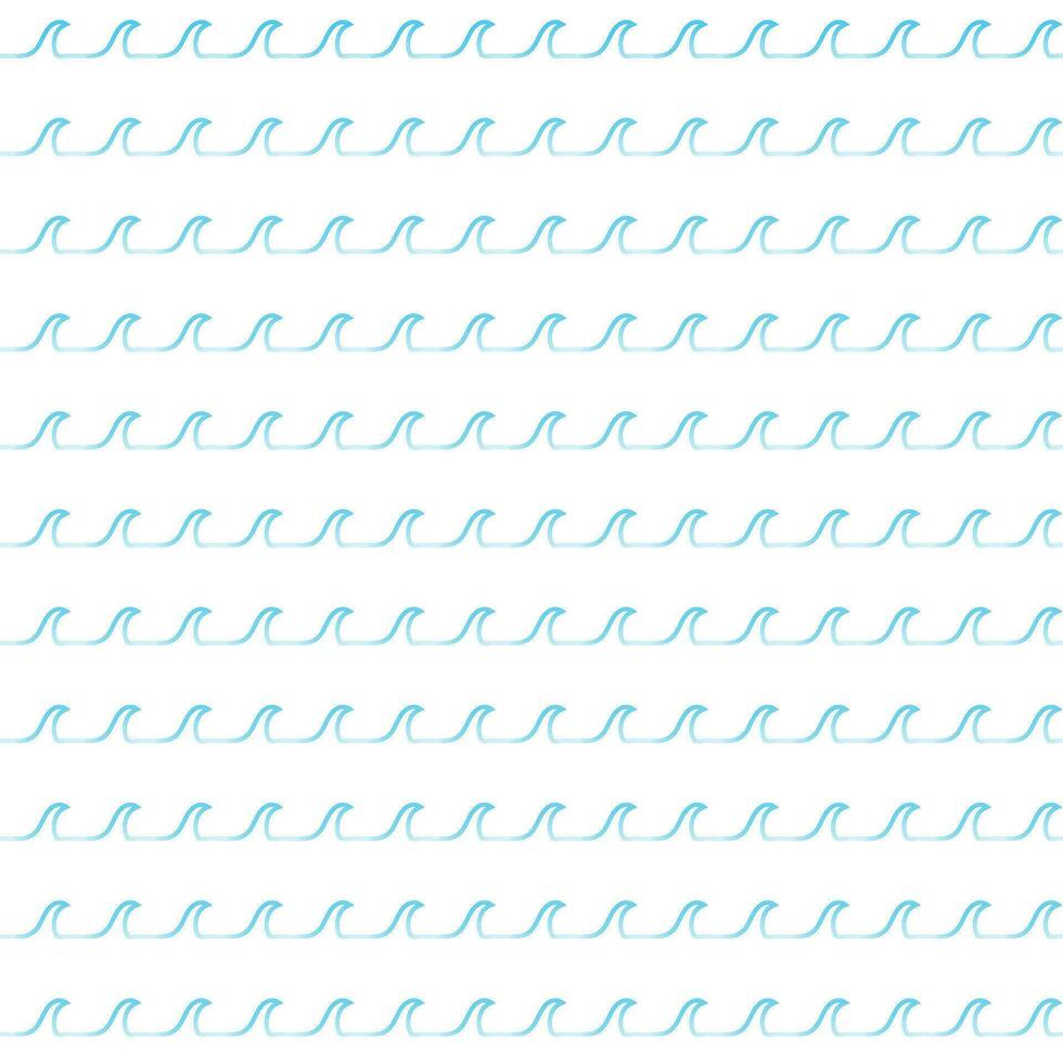 Seamless Texture Design Blue Sea Waves Ocean Print Free Vector