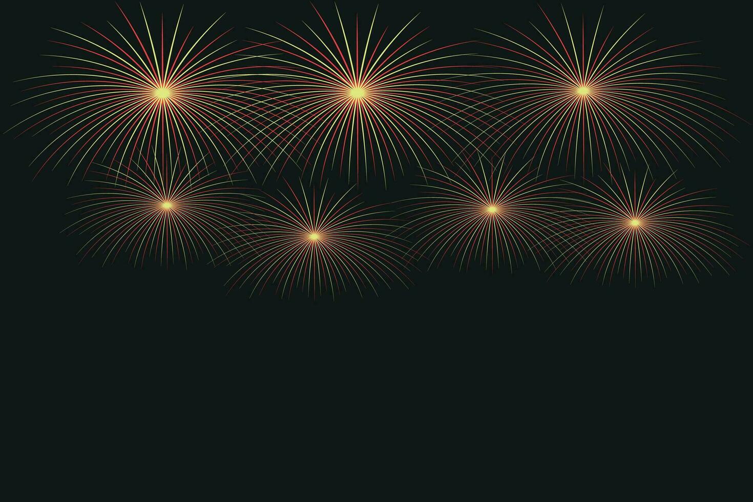 Firework Design for Celebration vector