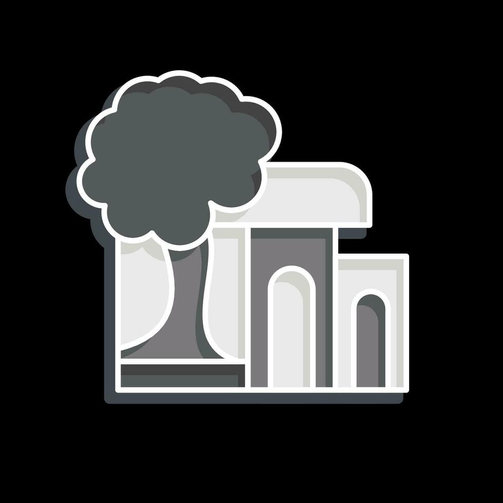 Icon House Of Virgin Mory. related to Turkey symbol. glossy style. simple design editable. simple illustration vector