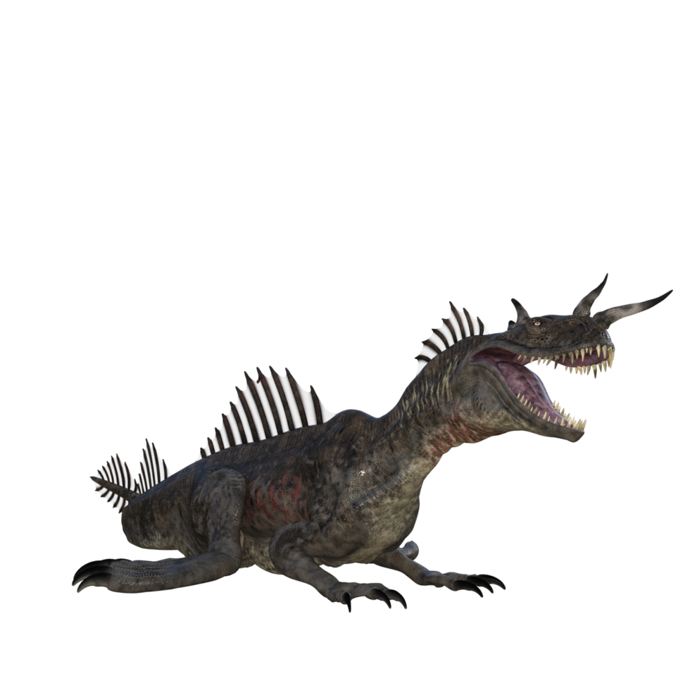 aquadron dinosaur isolated 3d png