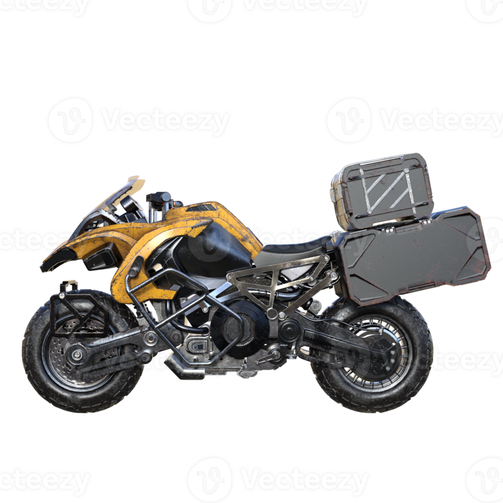 Motorcycle bike isolated png