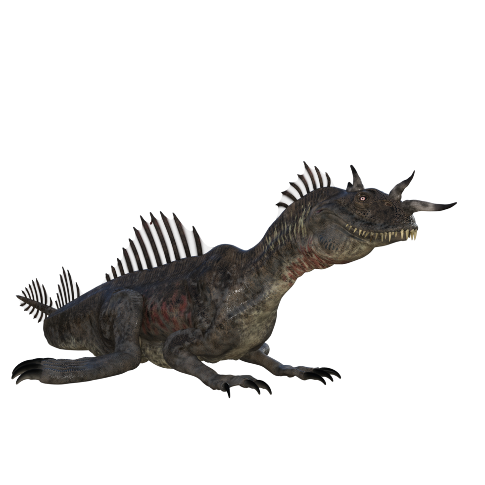 aquadron dinosaur isolated 3d png