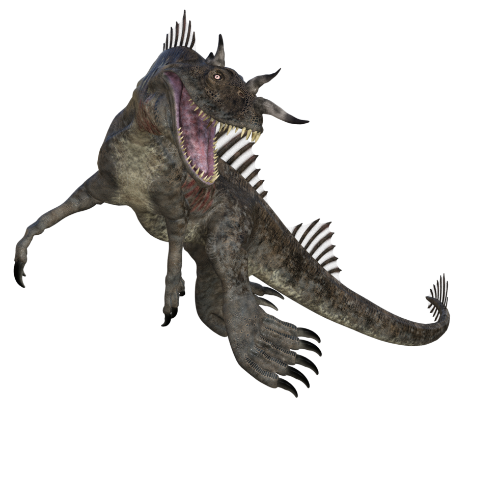 aquadron dinosaur isolated 3d png
