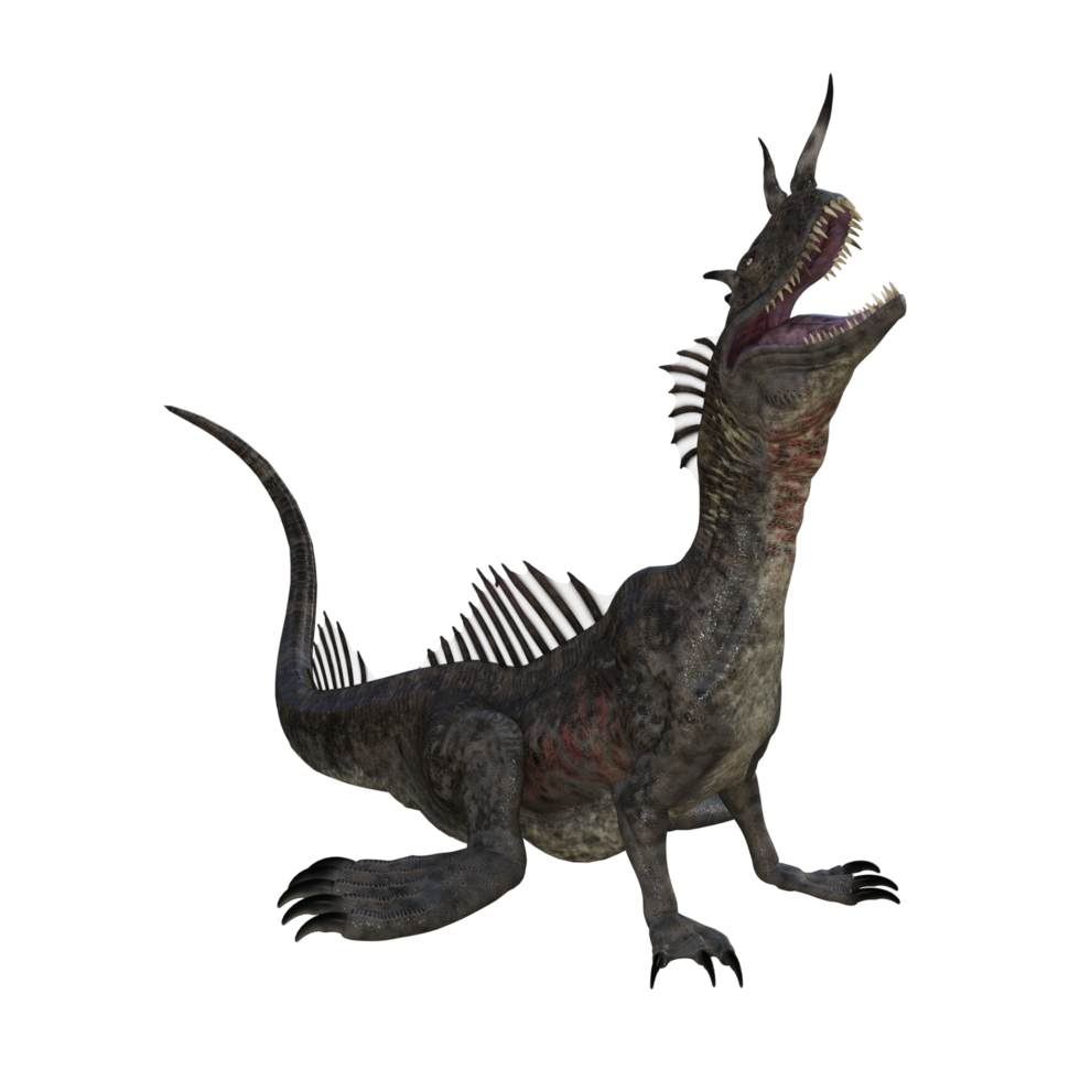 aquadron dinosaur isolated 3d png