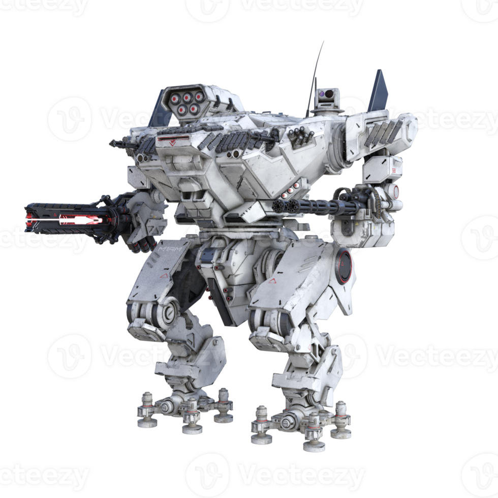 Robot isolated 3d png
