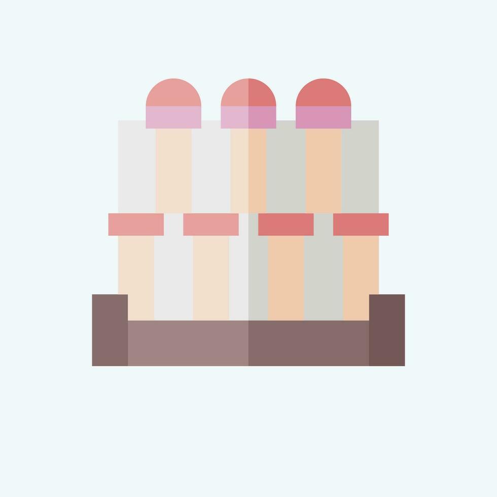 Icon City Of Ephesus. related to Turkey symbol. flat style. simple design editable. simple illustration vector