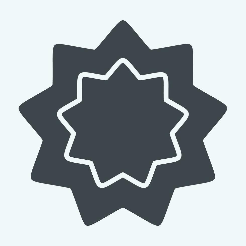 Icon Carcinogen. related to World Cancer symbol. glyph style. simple design editable. simple illustration vector