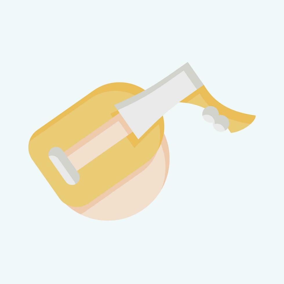 Icon Oud Sala. related to Turkey symbol. flat style. simple design editable. simple illustration vector