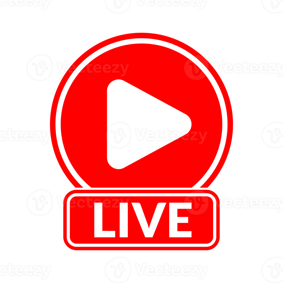 live icon for streaming, live broadcast, blog, television, event, live show, news, live video. png