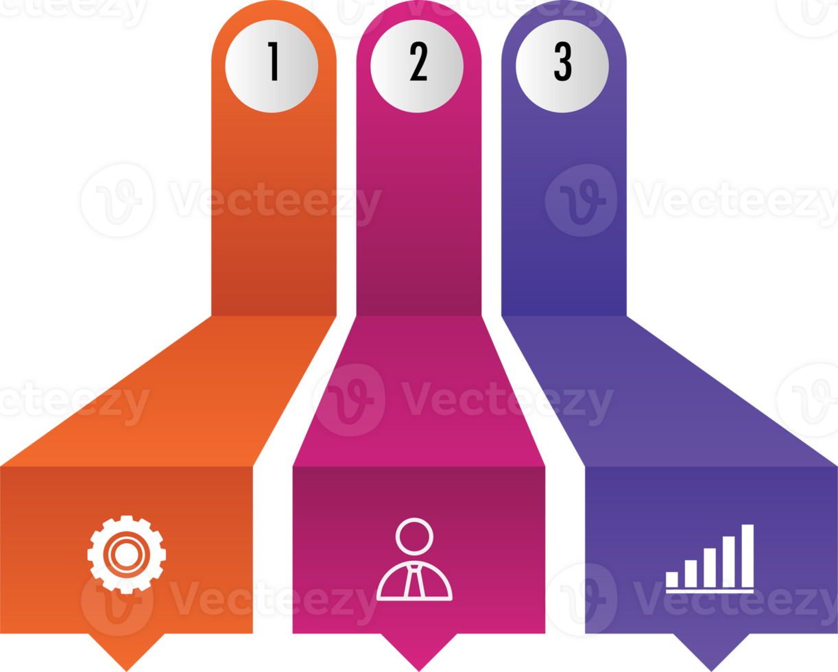 png element of Infographic for presentation
