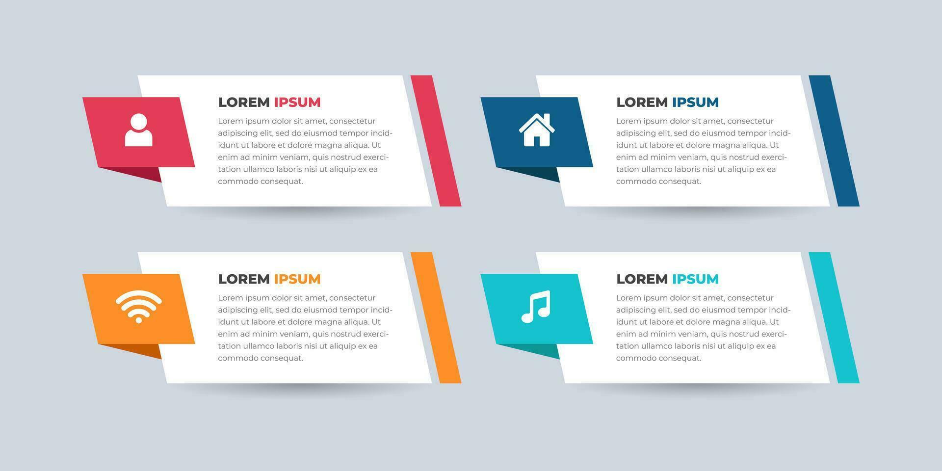 Colorful business infographic template. Vector illustration.