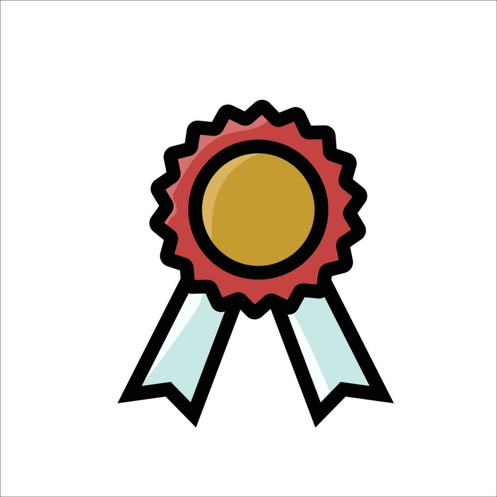 Badge icon vector