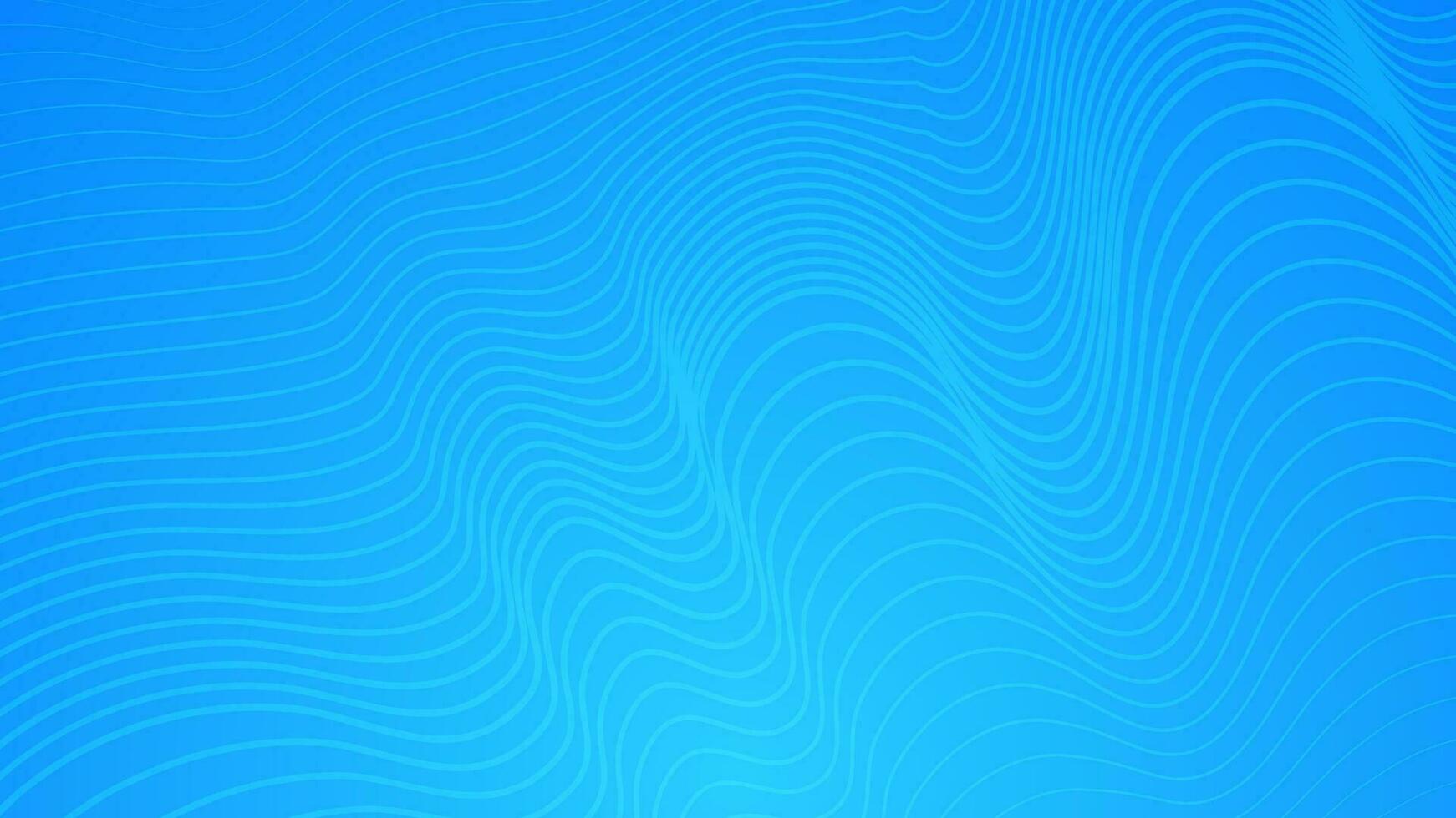 Modern colorful gradient background with wavy lines vector