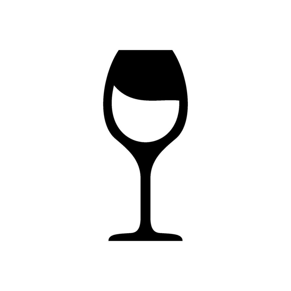 Wine Glass icon vector design templates simple and modern