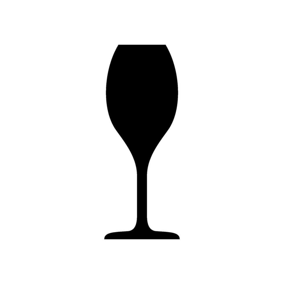 vino vaso icono vector diseño plantillas sencillo y moderno