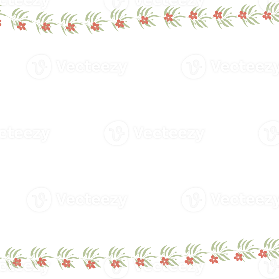 a wreath of flowers on a transparent background png