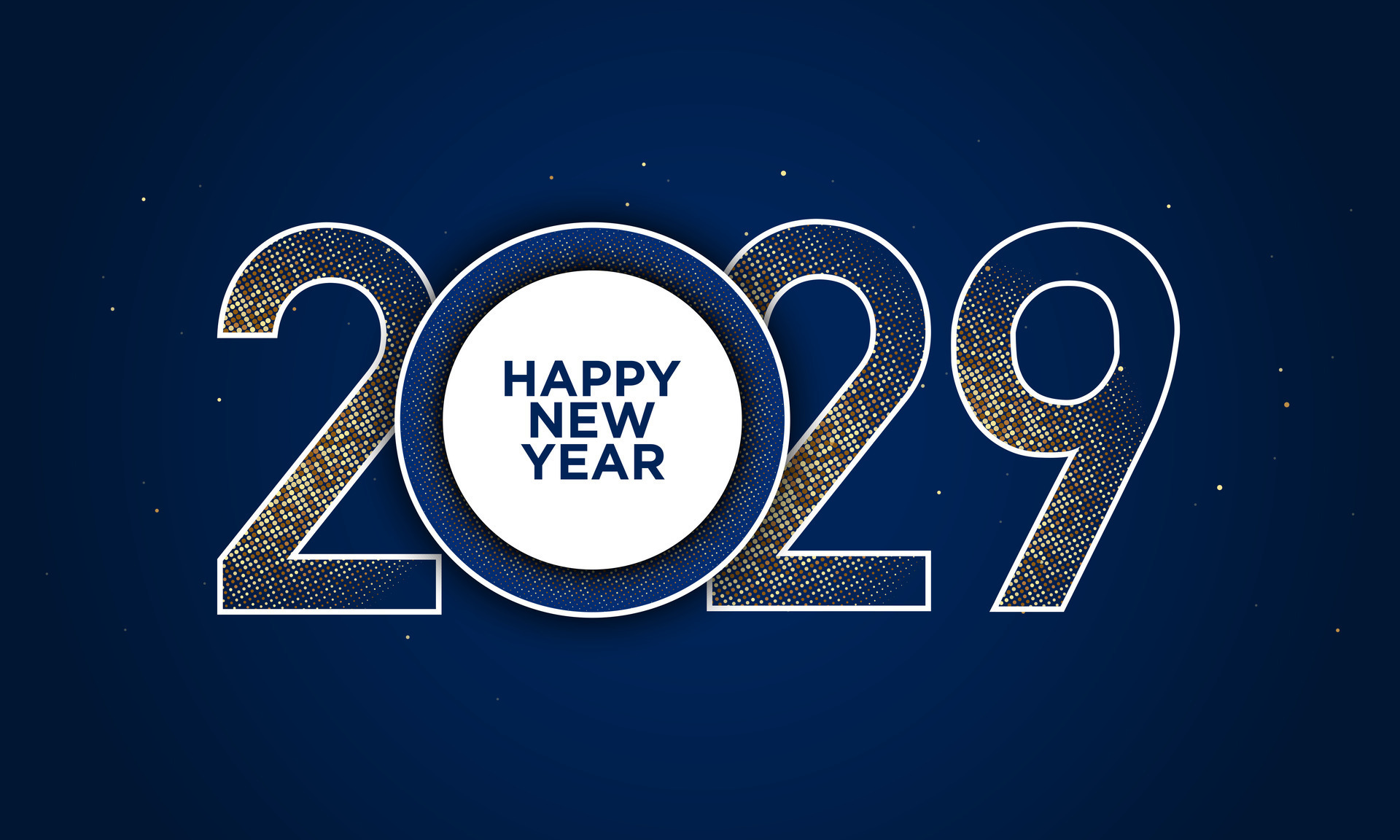 2029 Happy New Year Background Design. 33127376 Vector Art at Vecteezy