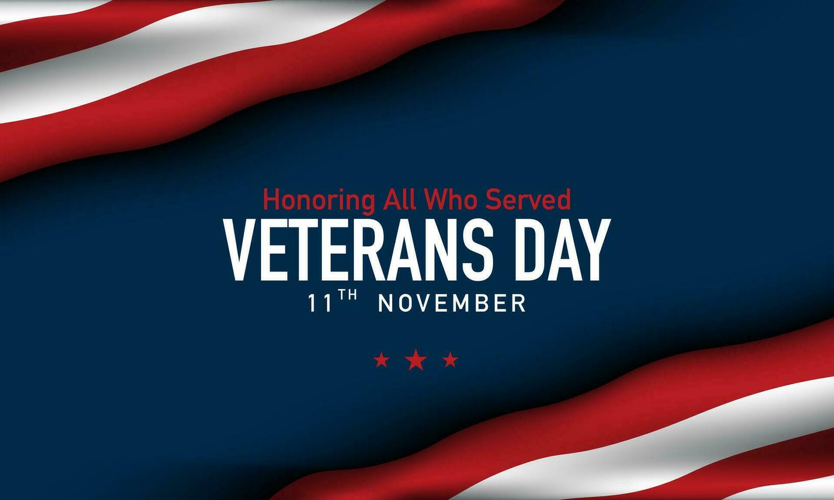 Veterans Day Background Design. vector