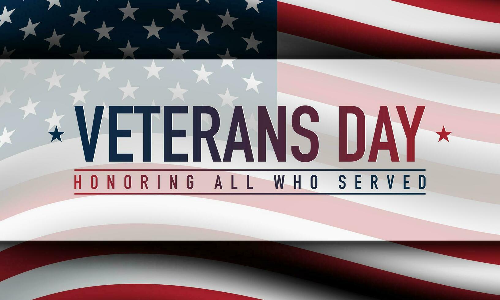 Veterans Day Background Design. vector