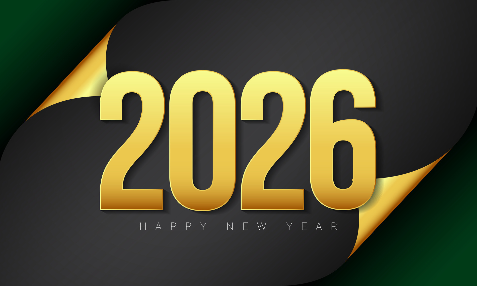 2026 Happy New Year Background Design. 33127426 Vector Art at Vecteezy