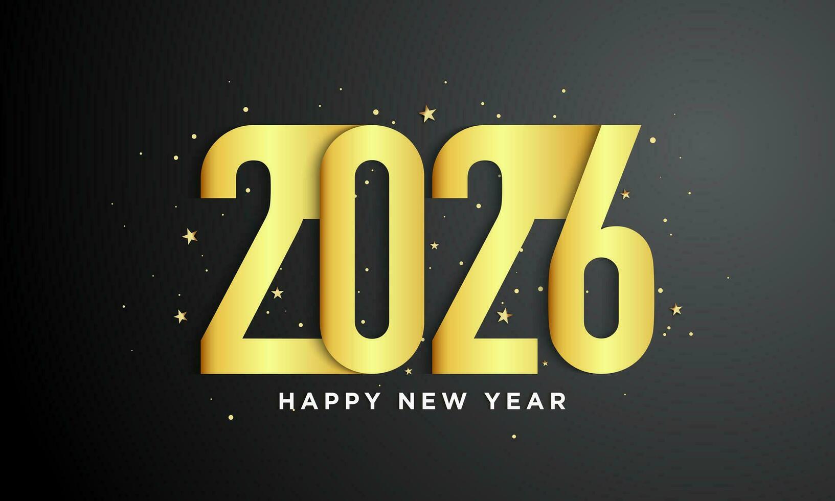 2026 Happy New Year Background Design. 33127469 Vector Art at Vecteezy