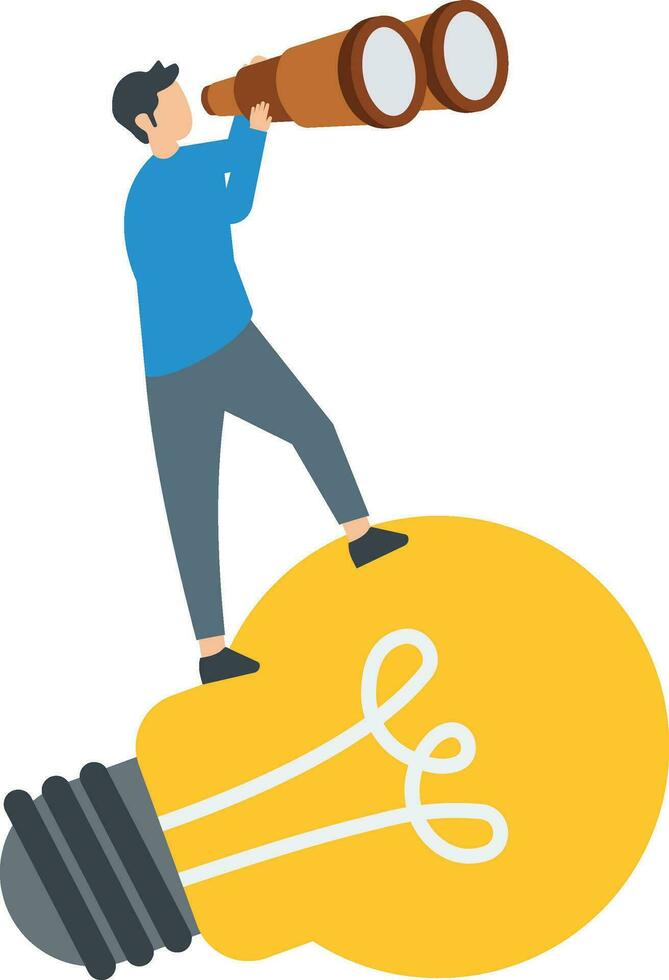 Find Opportunity, Observation, search for opportunity, inspect or discover new business, job search or hr finding candidate vector