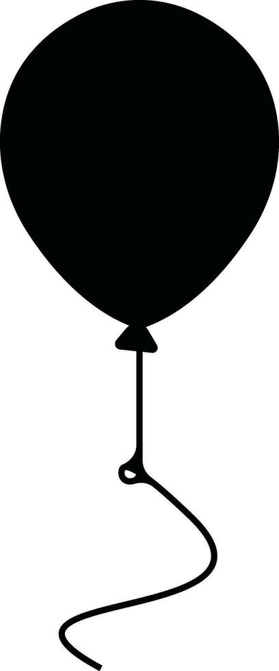 Balloons Icon Set Vector Design. Party and Celebration Line Icon Design