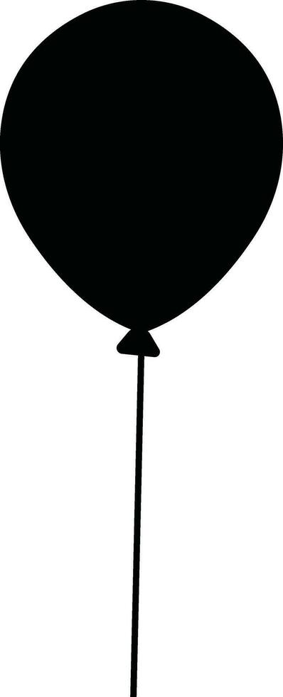 Balloons Icon Set Vector Design. Party and Celebration Line Icon Design