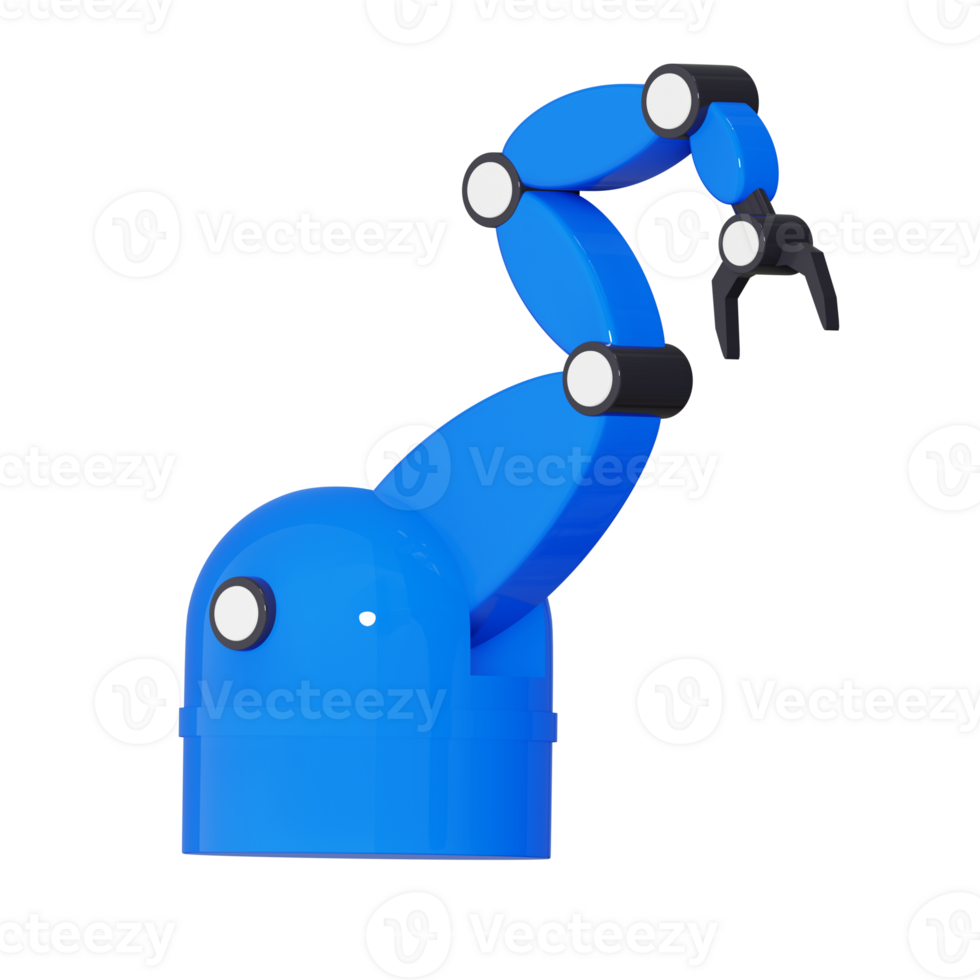 Arm Robotic Artificial Intelligence 3D Icon png