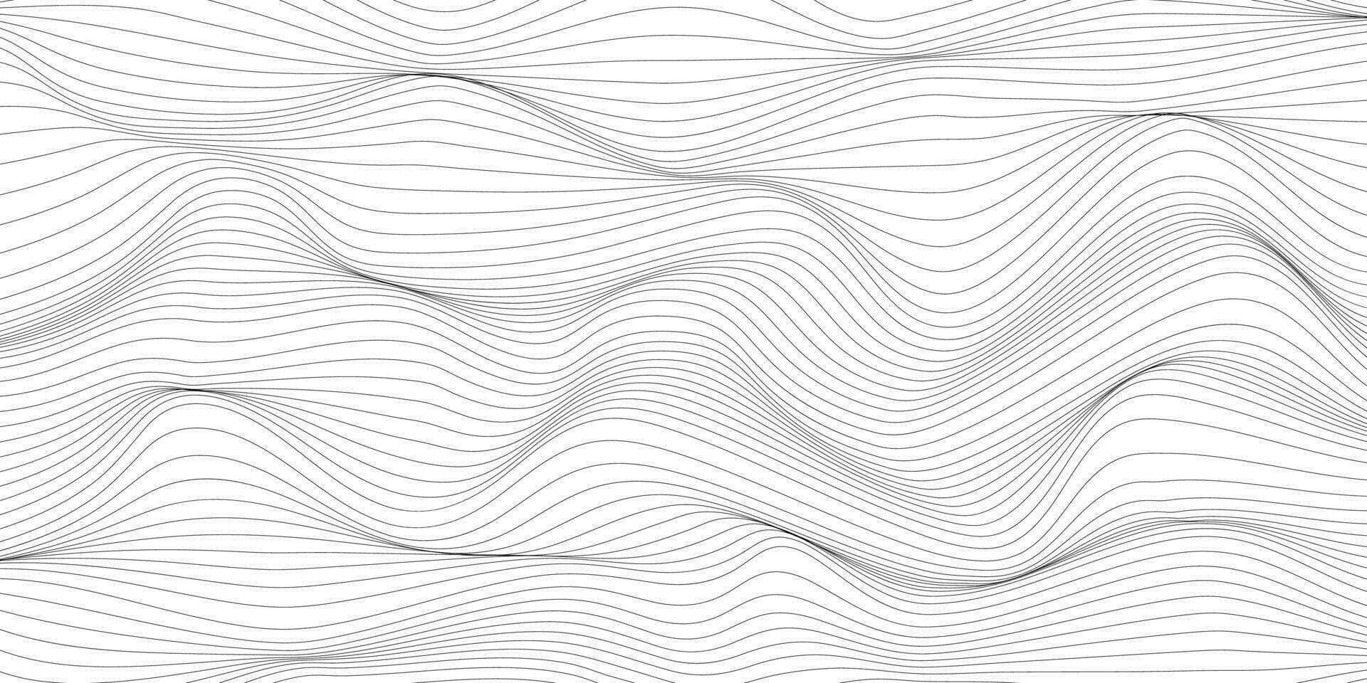 Wave pattern on white background. EPS10 vector