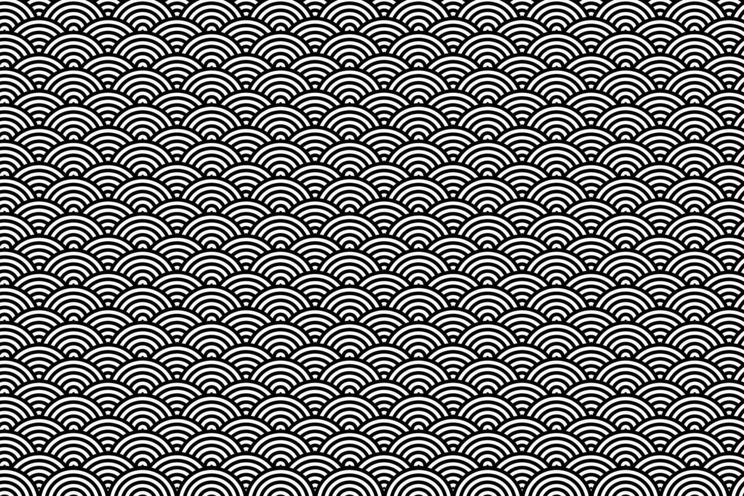 Japanese background with black and white color vector. Abstract template with geometric pattern. vector