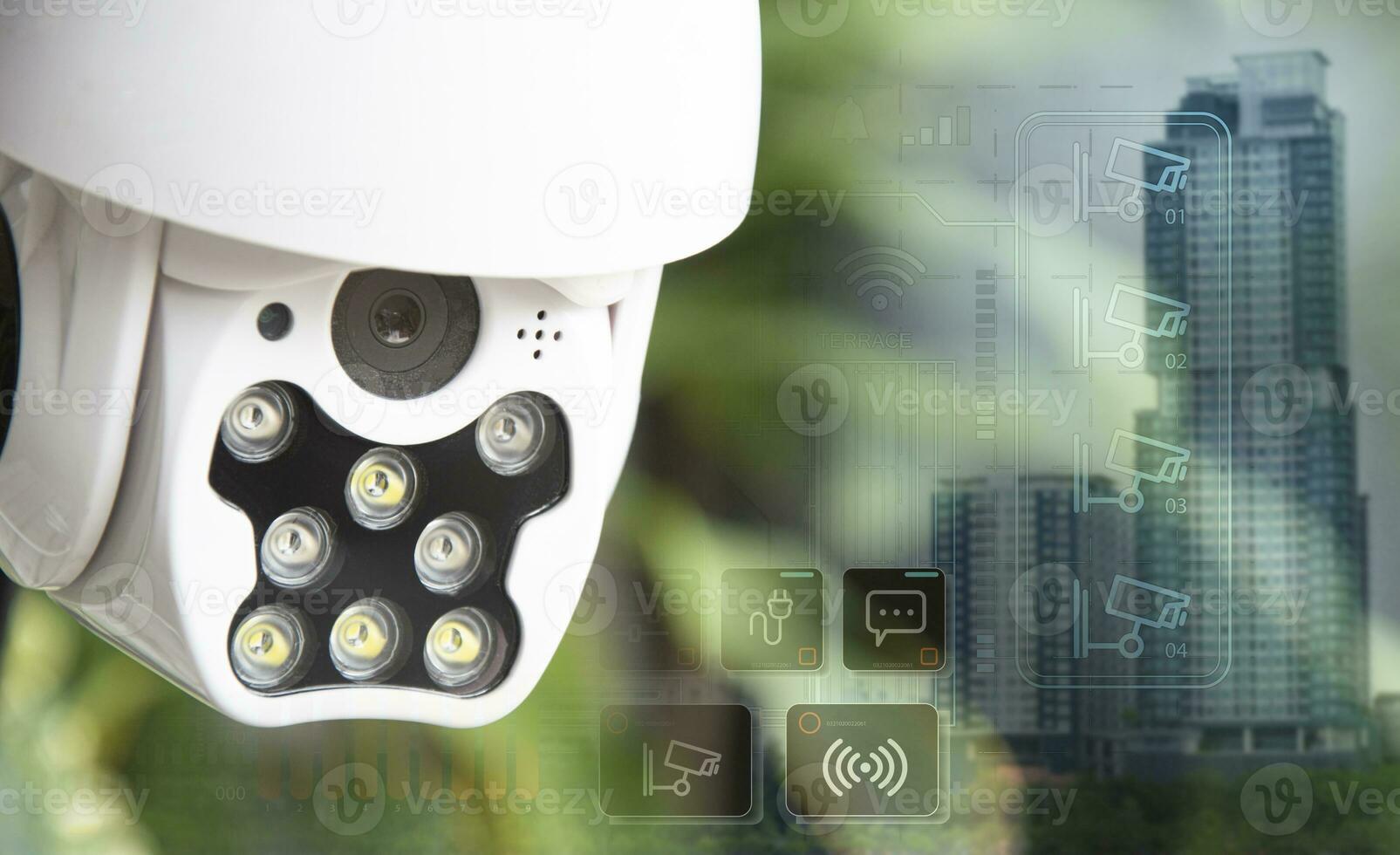 IP wifi wireless security camera supports Internet installation technology, security systems, smart home applications photo