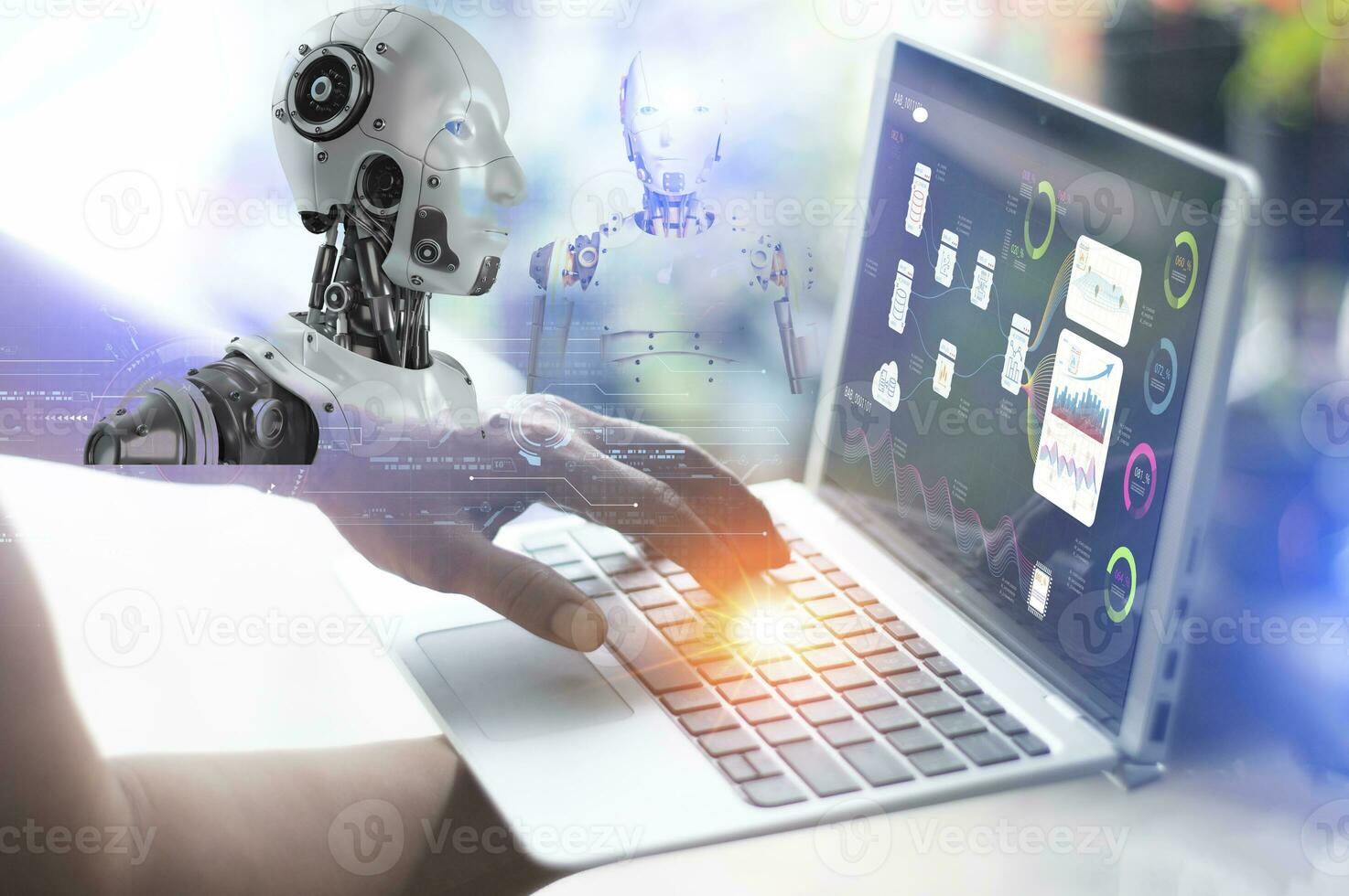 The AI ChatBot concept is unique in that it can interact as naturally as a real human. Industry Innovation 5.0 photo
