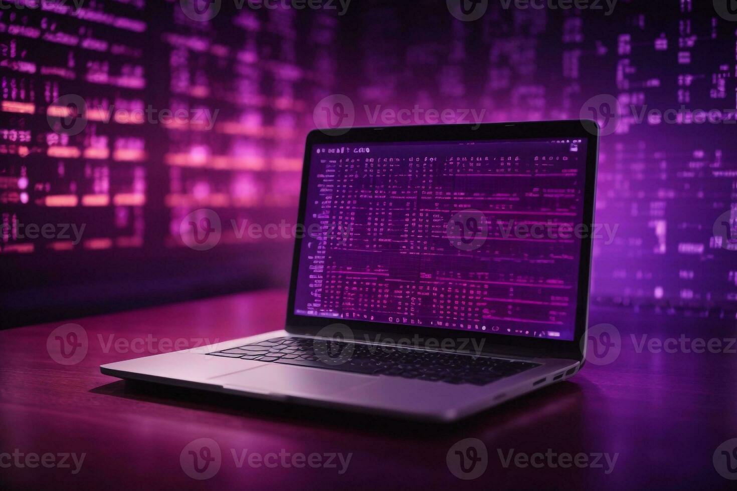 Binary codes wallpaper ai genreated photo