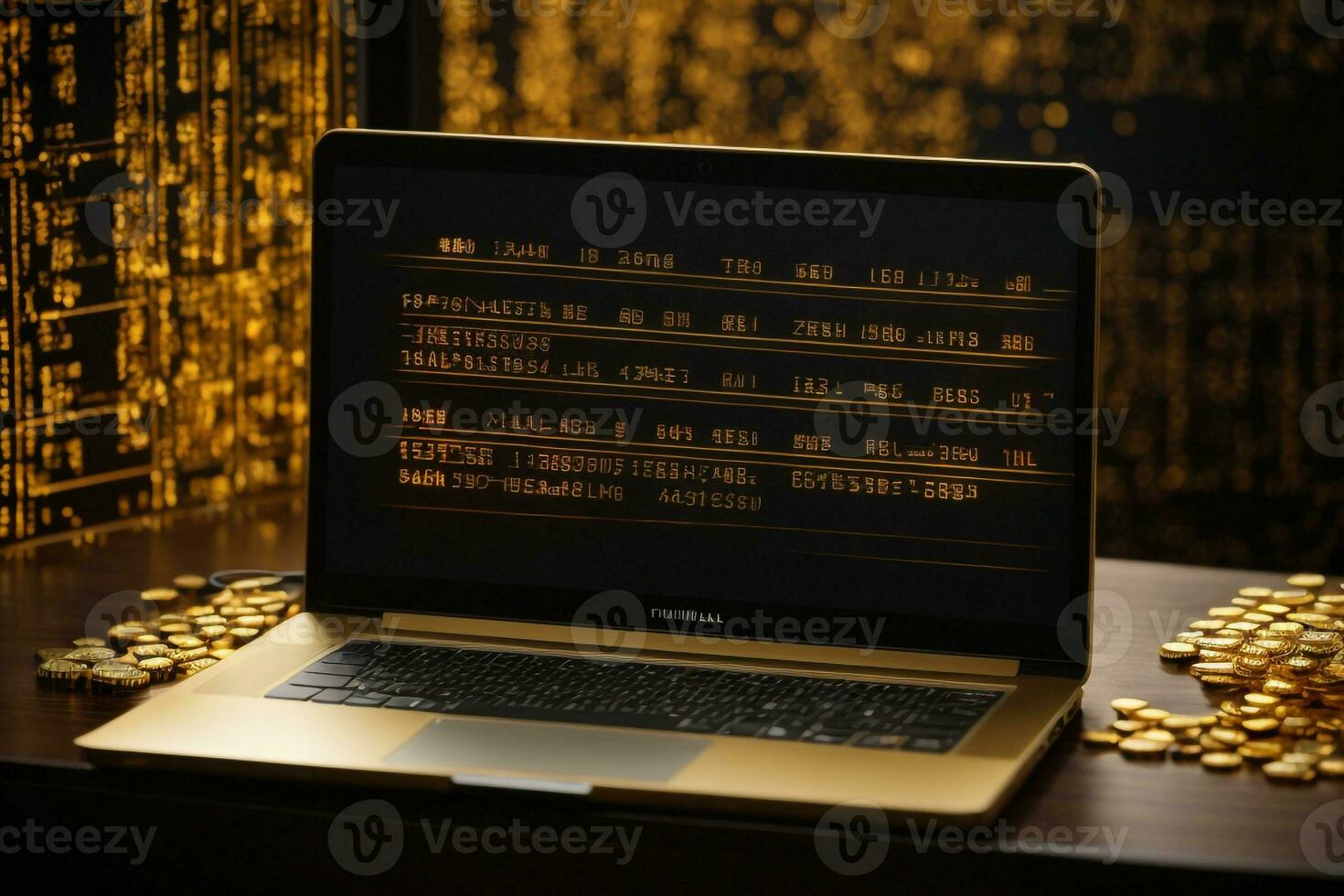 Binary codes wallpaper ai genreated photo