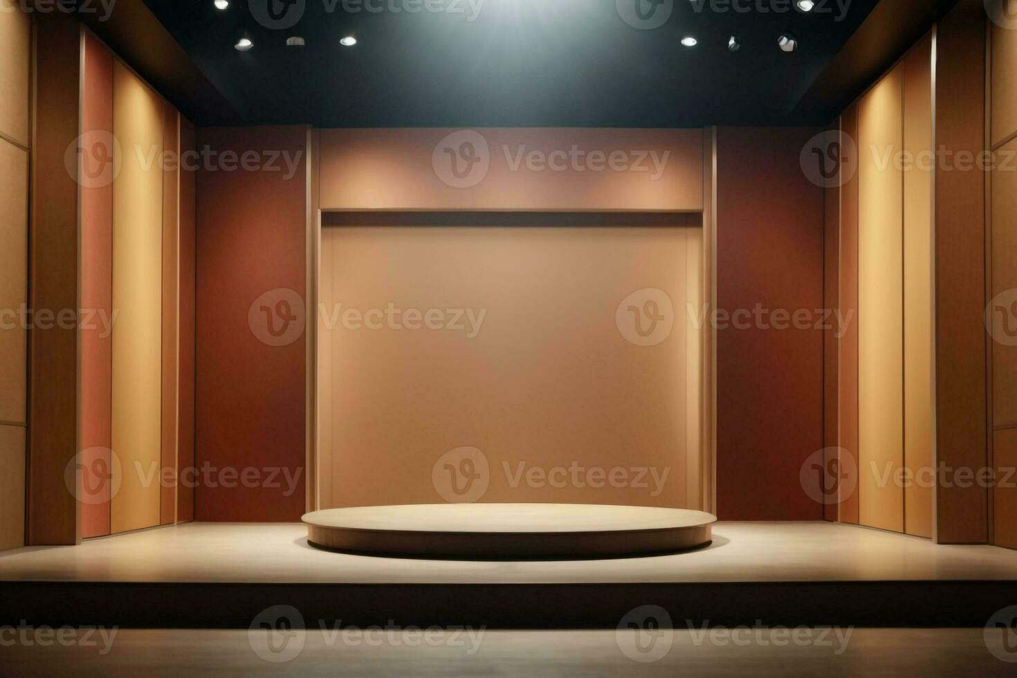 Product showcase,Luxury podium,Glowing luxury showcase,AI generated photo