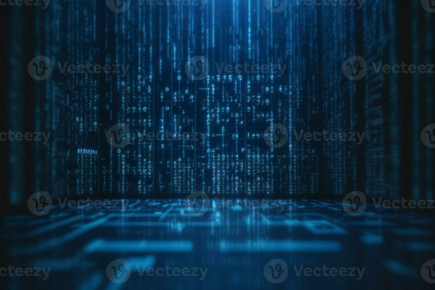 Binary codes wallpaper ai genreated photo